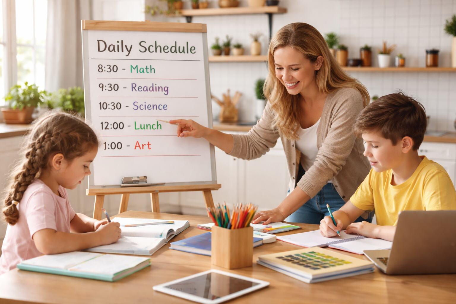 Building a Structured Learning Routine for Home Education