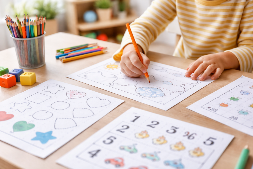 Tracing Activities for Preschoolers