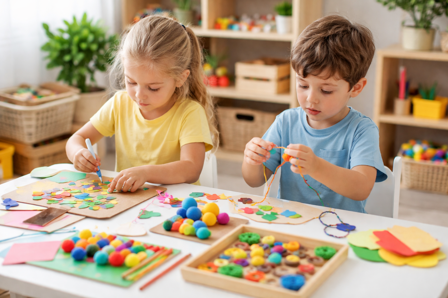 Exploring Learning Through Play: Educational Crafts for Preschoolers