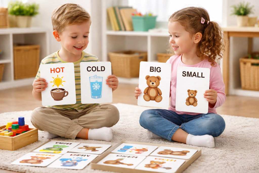 Opposites to Preschoolers